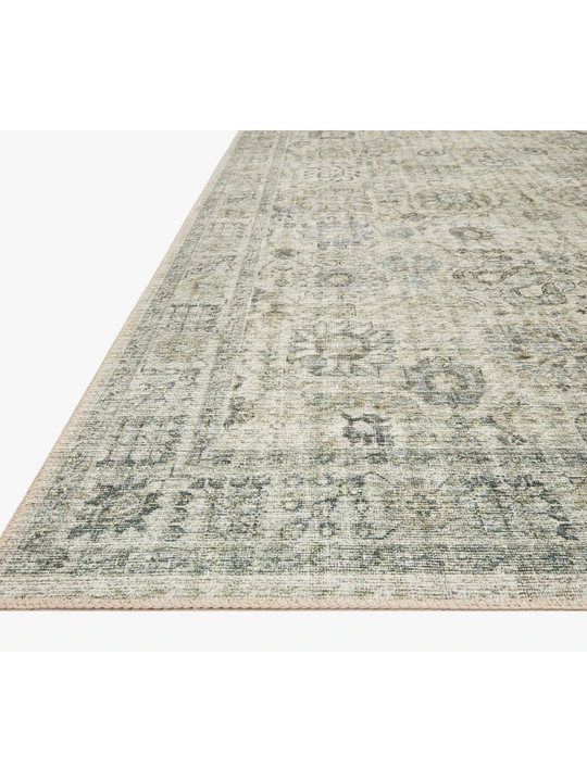 Skye Rug Collection by Loloi -Sky 14 Natural/Sage