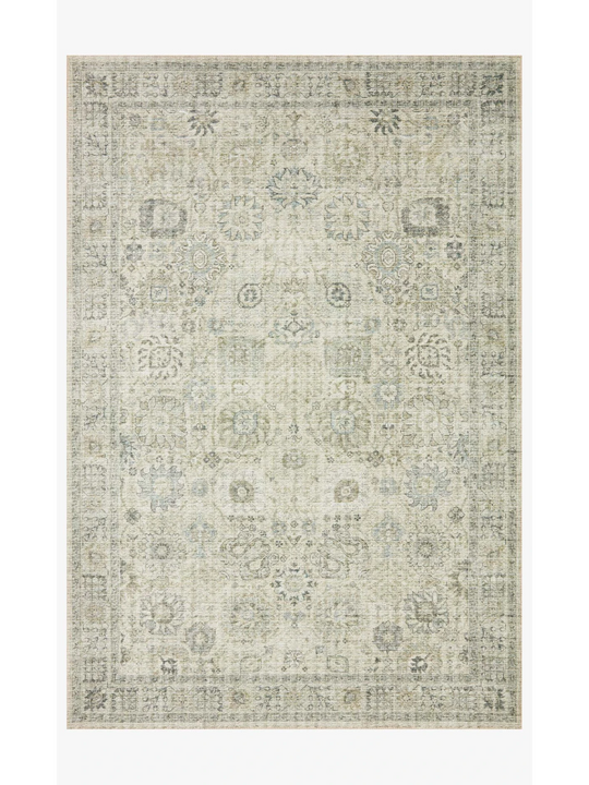 Skye Rug Collection by Loloi -Sky 14 Natural/Sage