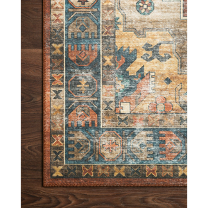 Skye Rug Collection by Loloi -Sky 11 Rust/Blue-Loloi Rugs-Blue Hand Home