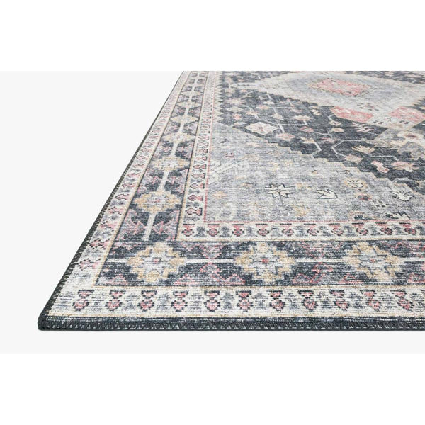Skye Rug Collection by Loloi -Sky 02 Charcoal/Multi-Loloi Rugs-Blue Hand Home