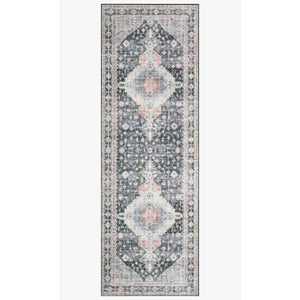 Skye Rug Collection by Loloi -Sky 02 Charcoal/Multi-Loloi Rugs-Blue Hand Home