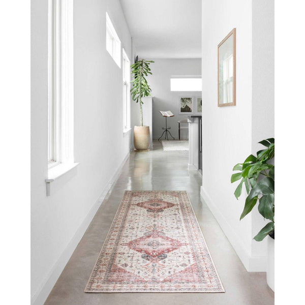 Skye Rug Collection by Loloi -Sky 02 Ivory/Berry-Loloi Rugs-Blue Hand Home