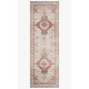 Skye Rug Collection by Loloi -Sky 02 Ivory/Berry-Loloi Rugs-Blue Hand Home