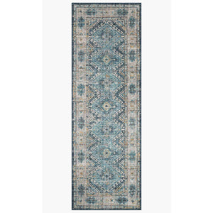 Skye Rug Collection by Loloi -Sky 03 Denim/Natural-Loloi Rugs-Blue Hand Home