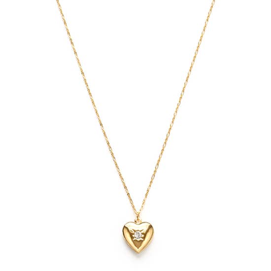 Small Heart Locket-Amano Studio-Blue Hand Home