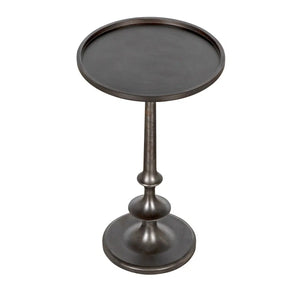 Noir Furniture Terni Side Table, Cast Iron-Noir Furniture-Blue Hand Home