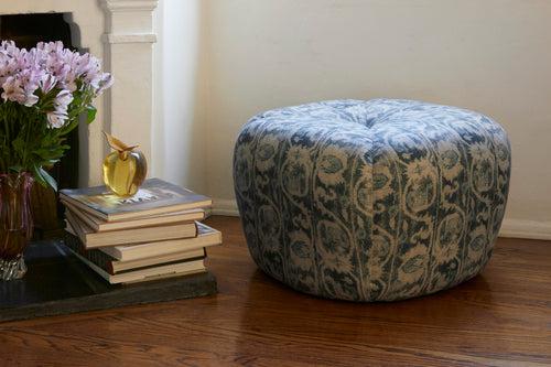 Cisco Fabric Aslan Peacock - Grade J - Linen-Cisco Brothers-Blue Hand Home