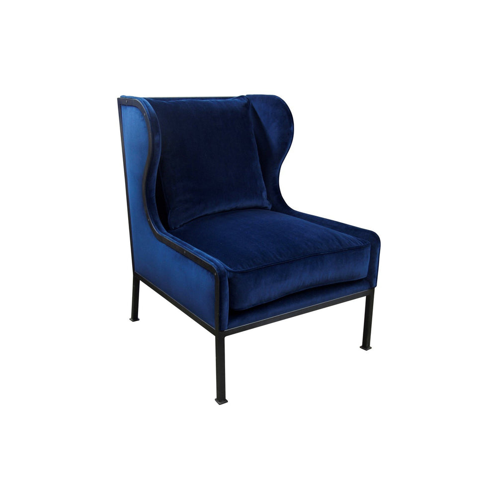CFC Furniture Allende Chair Metal Frame-CFC Furniture-Blue Hand Home