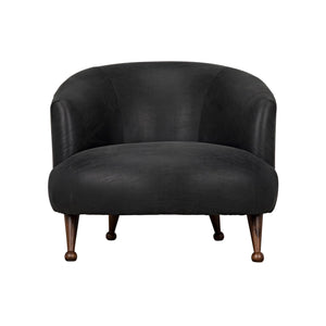 Unpleated Bertha Chair, Walnut Legs-CFC Furniture-Blue Hand Home