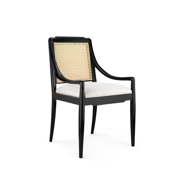 Villa & House - Veronika Armchair, Black-Bungalow 5-Blue Hand Home