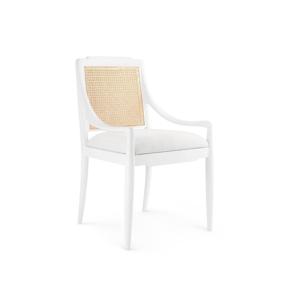 Villa & House - Veronika Armchair, White-Bungalow 5-Blue Hand Home