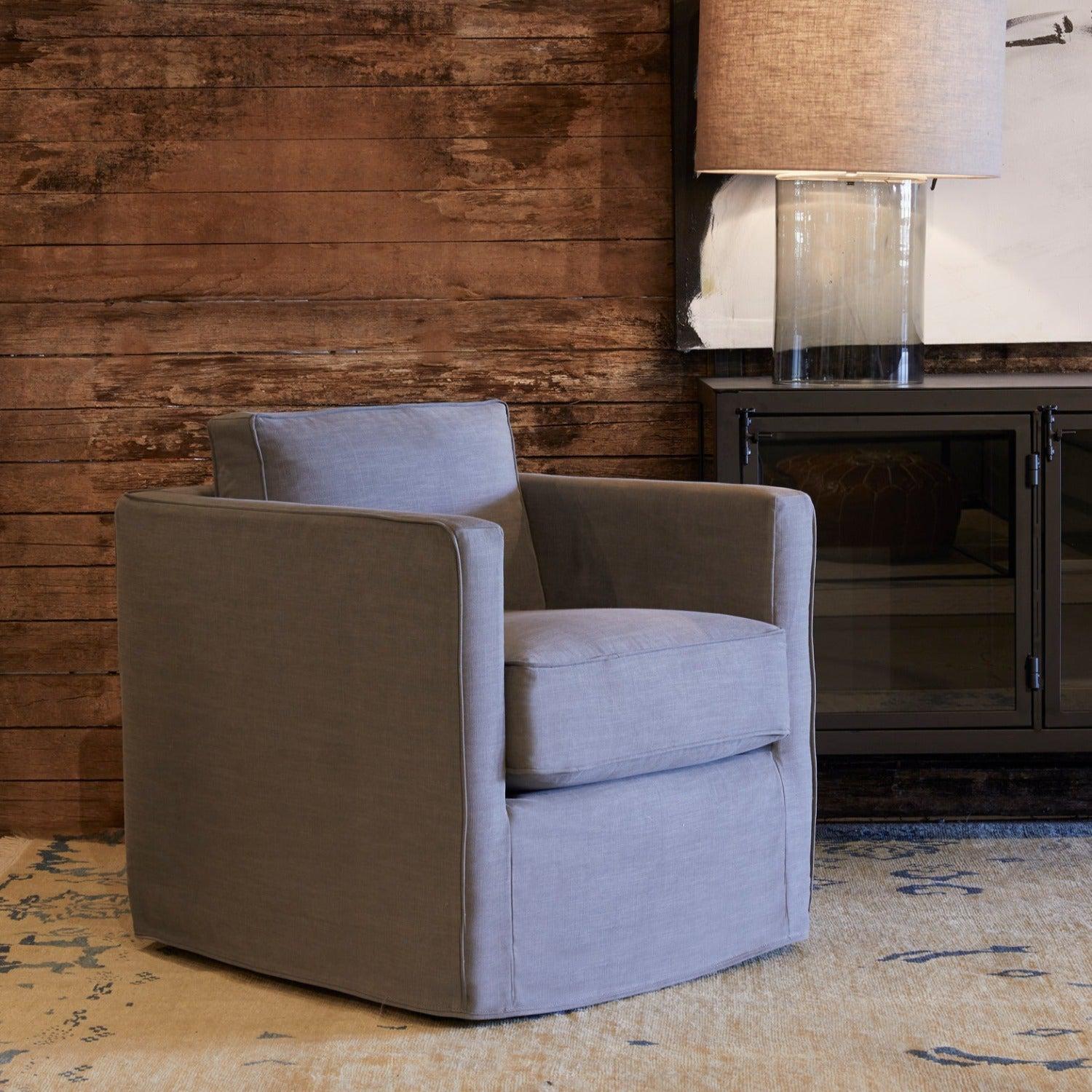 Cisco Brothers Vista Mini Chair-Cisco Brothers-Blue Hand Home