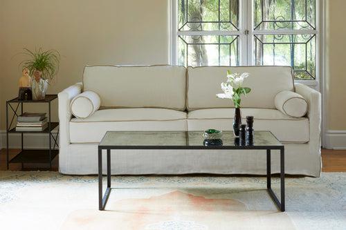 Cisco Fabric Brevard Ivory - Grade K - Linen-Cisco Brothers-Blue Hand Home