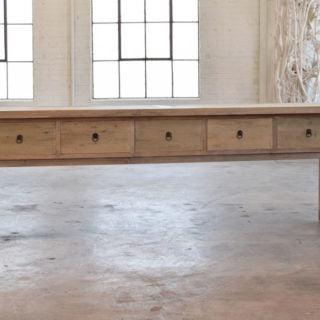 Reedition XLong Console - Reclaimed Pine-Organic Restoration-Blue Hand Home