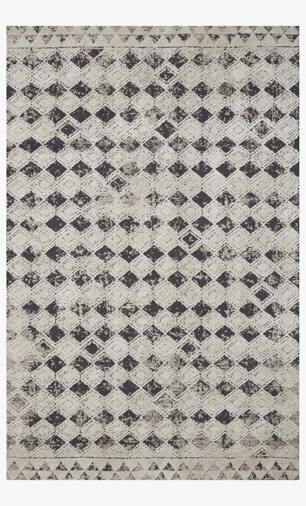 Justina Blakeney Yeshaia Rug Collection - YES-02 Black/Neutral-Loloi Rugs-Blue Hand Home