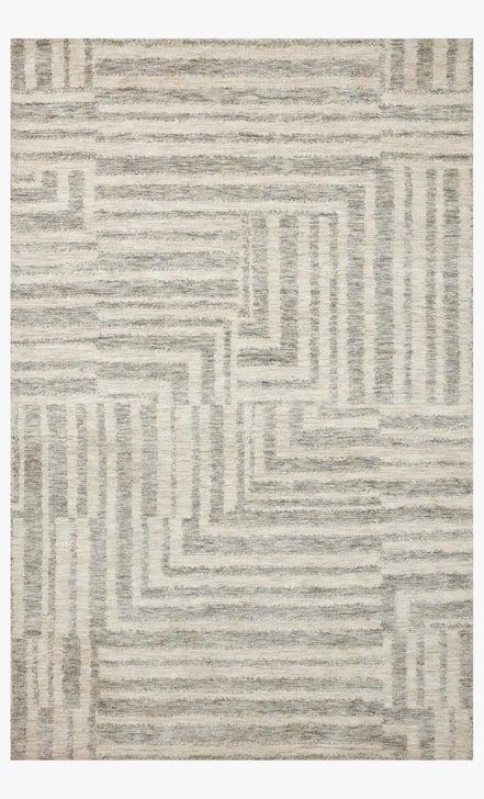 Justina Blakeney Yeshaia Rug Collection - YES-03 Oatmeal/Silver-Loloi Rugs-Blue Hand Home
