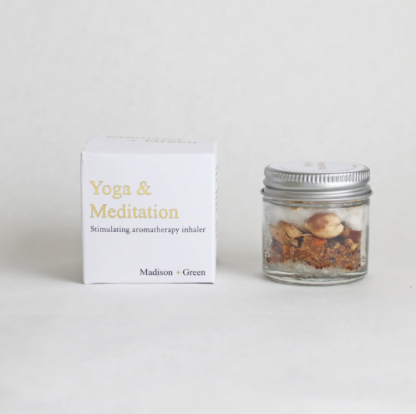 Aromatherapy Inhaler-Madison + Green-Blue Hand Home
