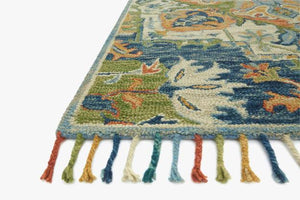 Loloi Rugs Zharah Collection - ZR-11 Blue/Multi-Loloi Rugs-Blue Hand Home
