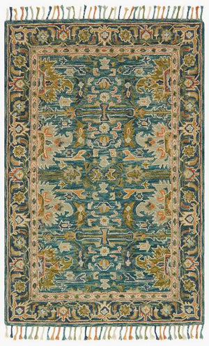 Loloi Rugs Zharah Collection - ZR-12 Blue/Navy-Loloi Rugs-Blue Hand Home