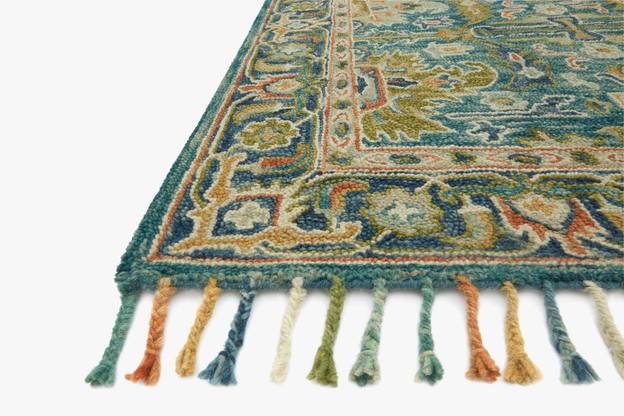 Loloi Rugs Zharah Collection - ZR-12 Blue/Navy-Loloi Rugs-Blue Hand Home