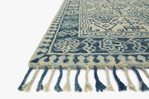 Loloi Rugs Zharah Collection - ZR-09 Mist/Blue-Loloi Rugs-Blue Hand Home