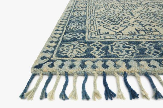 Loloi Rugs Zharah Collection - ZR-09 Mist/Blue-Loloi Rugs-Blue Hand Home