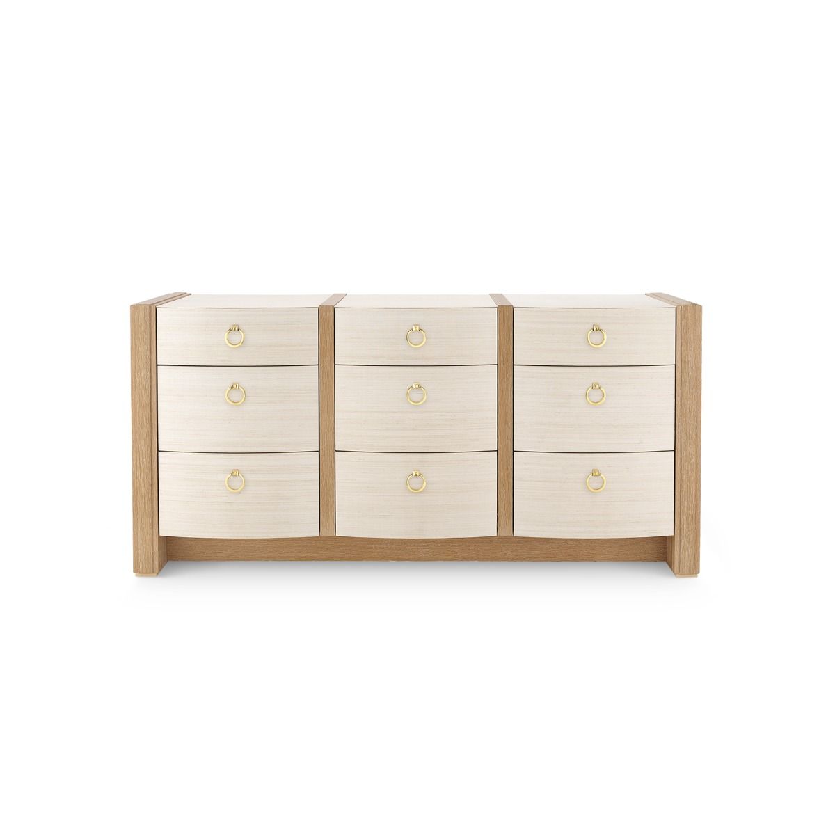 Villa & House - Albert Extra Large 9-drawer, Light Natural & Natural-Bungalow 5-Blue Hand Home