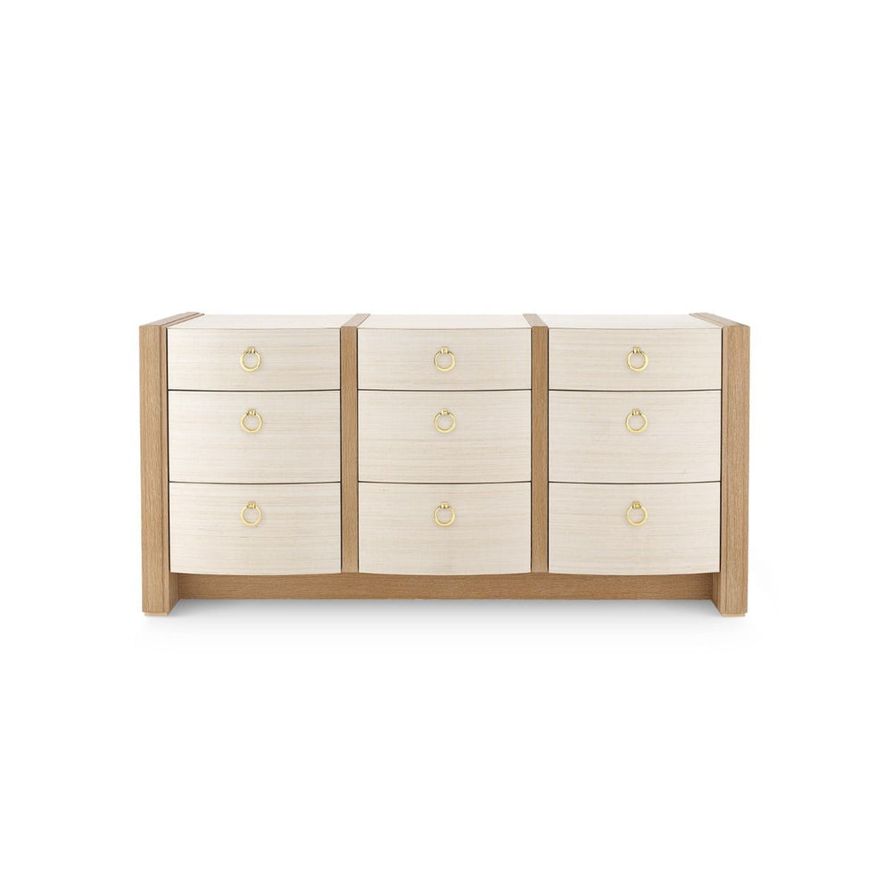 Villa & House - Albert Extra Large 9-drawer, Light Natural & Natural-Bungalow 5-Blue Hand Home