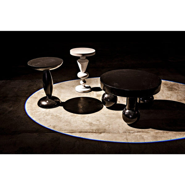Noir Adonis Side Table, Hand Rubbed Black-Noir Furniture-Blue Hand Home