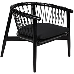 Hector Chair, Charcoal Black