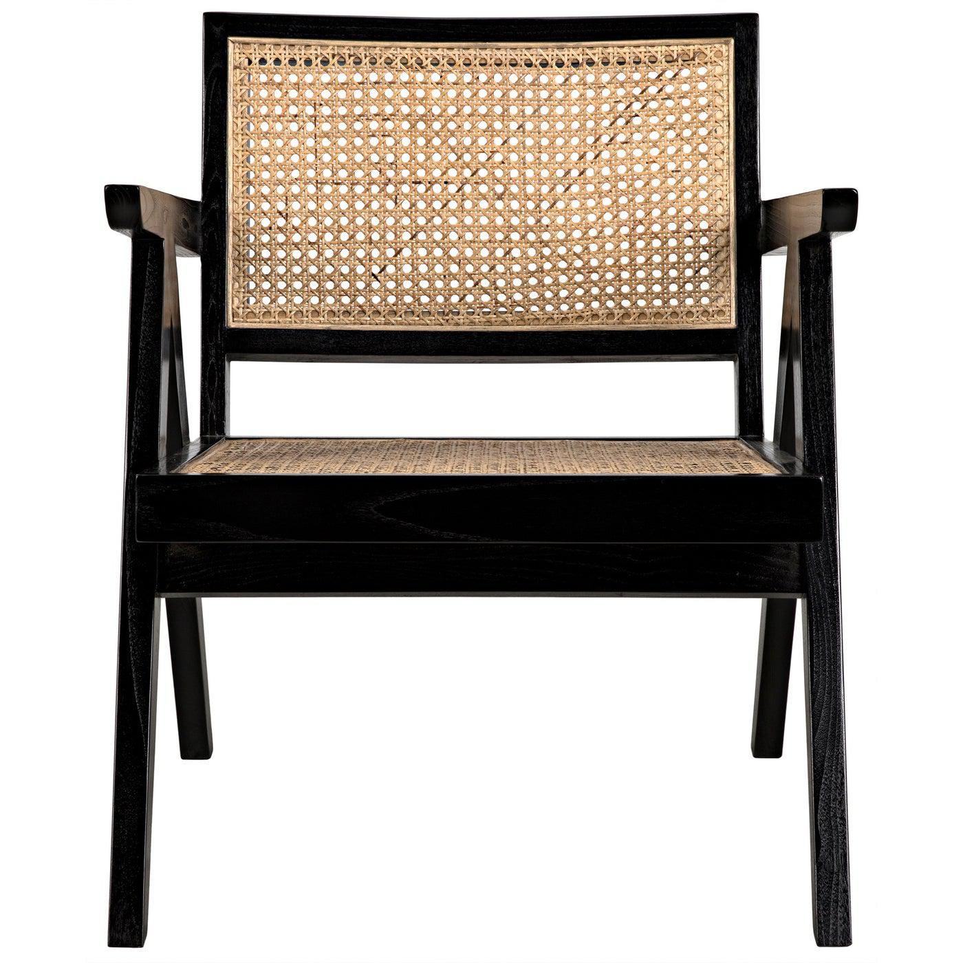 James Relax Chair, Charcoal Black