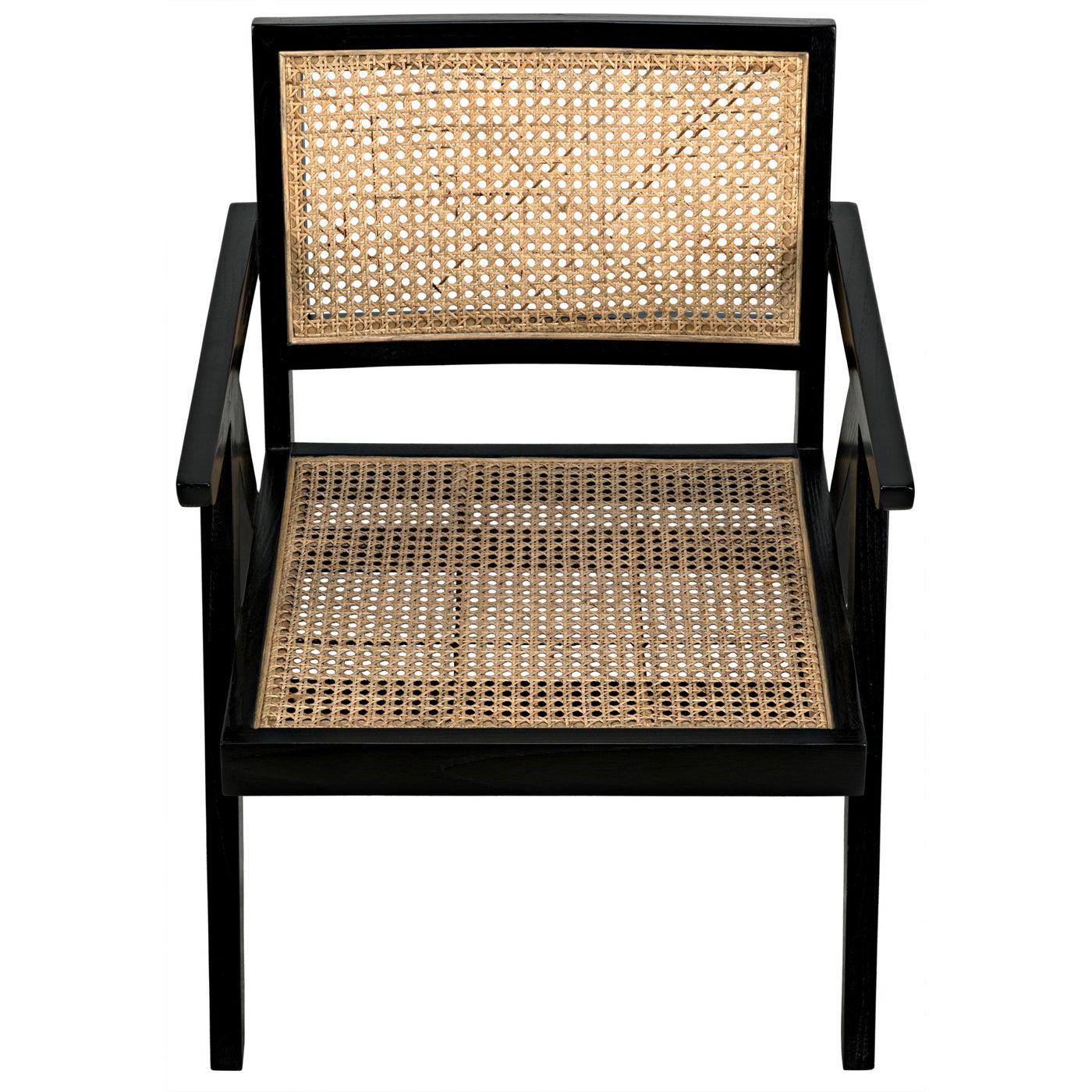 James Relax Chair, Charcoal Black