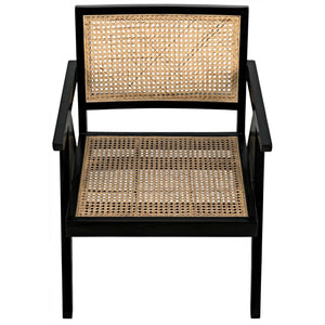 James Relax Chair, Charcoal Black-Noir Furniture-Blue Hand Home