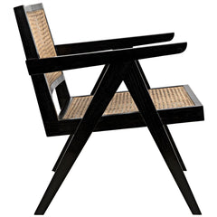 James Relax Chair, Charcoal Black