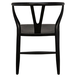 Zola Chair, Charcoal Black-Noir Furniture-Blue Hand Home