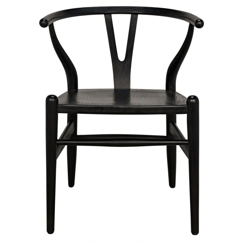 Zola Chair, Charcoal Black-Noir Furniture-Blue Hand Home