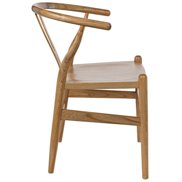 Noir Furniture Zola Chair, Natural-Noir Furniture-Blue Hand Home