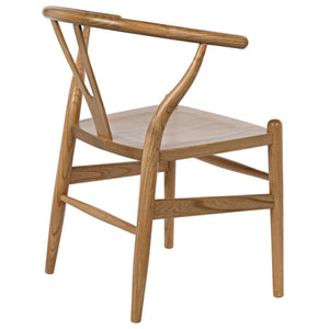 Noir Furniture Zola Chair, Natural-Noir Furniture-Blue Hand Home