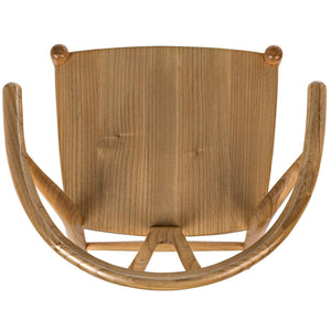 Noir Furniture Zola Chair, Natural-Noir Furniture-Blue Hand Home
