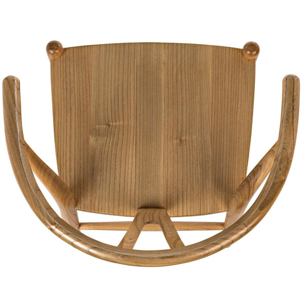 Noir Furniture Zola Chair, Natural-Noir Furniture-Blue Hand Home