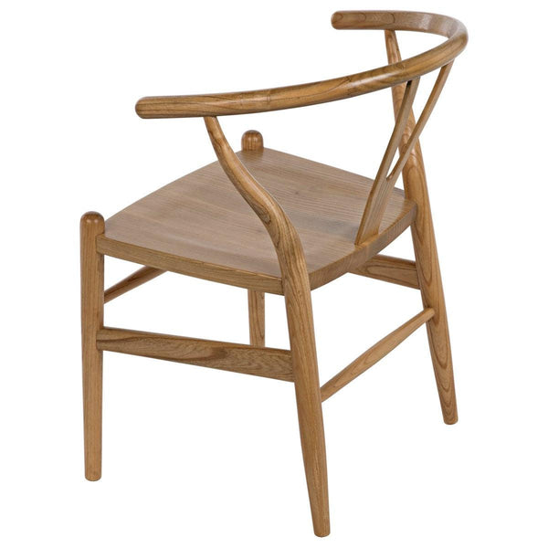 Noir Furniture Zola Chair, Natural-Noir Furniture-Blue Hand Home