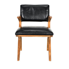 Dolores Chair, Teak with Leather