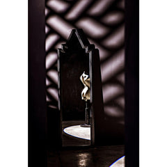 Rey Mirror, Charcoal Black