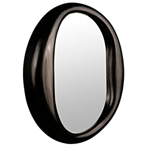 Oh Mirror, Charcoal Black-Noir Furniture-Blue Hand Home