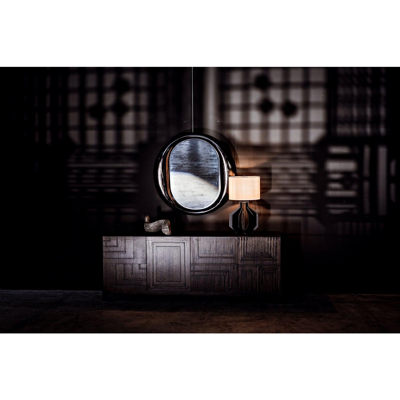 Oh Mirror, Charcoal Black