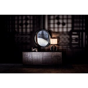 Oh Mirror, Charcoal Black-Noir Furniture-Blue Hand Home