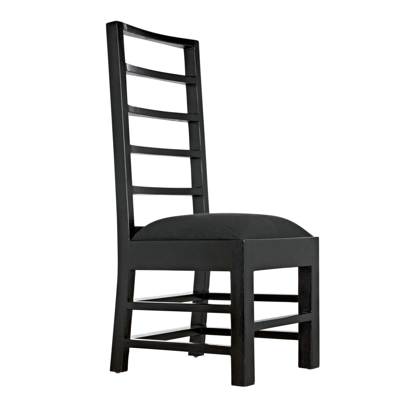 Leandro Chair, Charcoal Black