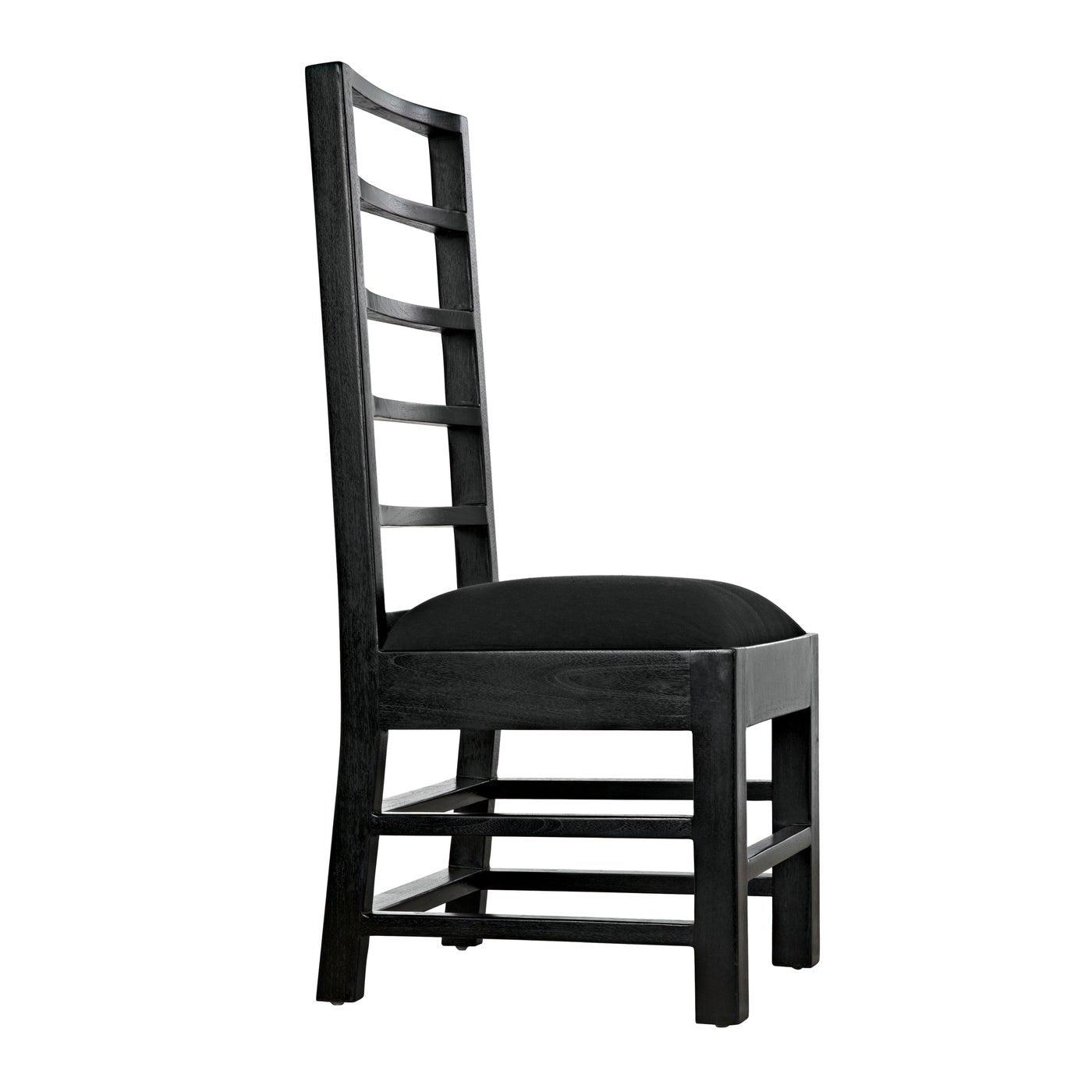 Leandro Chair, Charcoal Black