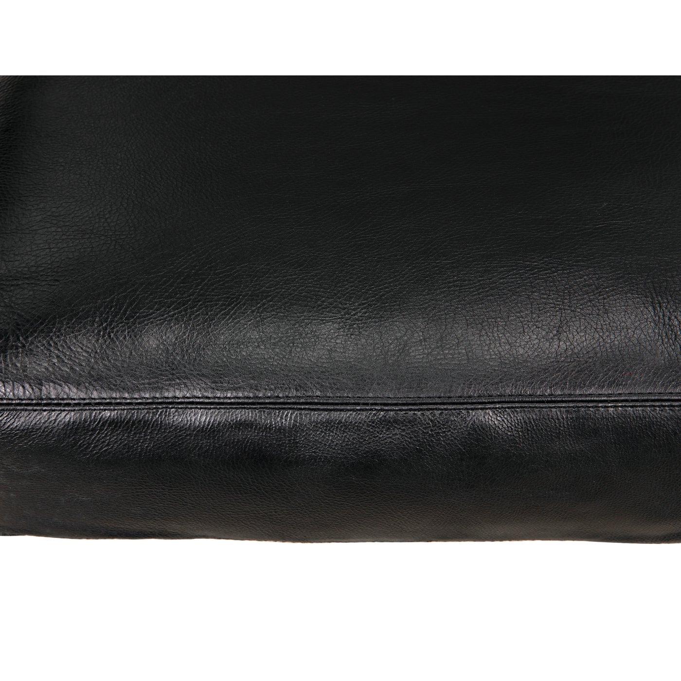 Mr. Malcom Chair, Leather with Metal