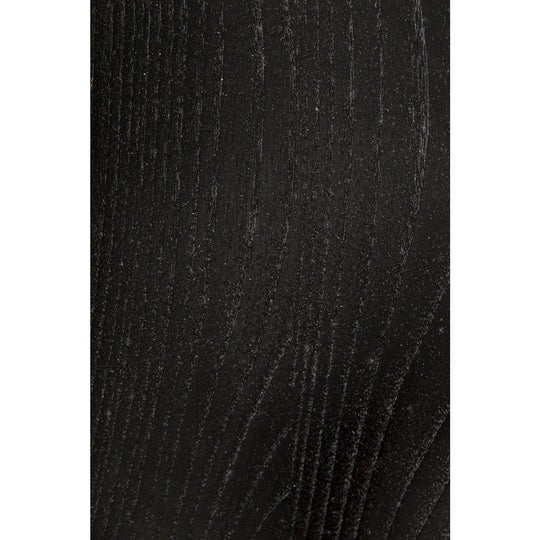 Brahms Chair, Charcoal Black with Caning